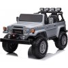 JOKO Elektrické autíčko Toyota Land Cruiser 4x4 4x24V 100W Dvojmiestne Kožené sedadlo Penové kolesá nosnosť 59kg sivé JOKO Elektrické autíčko Toyota Land Cruiser 4x4 4x24V 100W Dvojmiestne Kožené sedadlo Penové kolesá nosnosť 59kg sivé