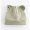 Dojčenská bavlnená čiapočka New Baby Kids zelená Dojčenská bavlnená čiapočka New Baby Kids zelená