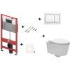 Cenovo zvýhodnený závesný WC set TECE do ľahkých stien / predstenová montáž + WC SAT Brevis SIKOTS2W0 Cenovo zvýhodnený závesný WC set TECE do ľahkých stien / predstenová montáž + WC SAT Brevis SIKOTS2W0