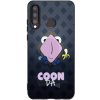 Picasee silikonový černý obal pro Huawei P30 Lite - COONDA chlupatka - tmavá Picasee silikonový černý obal pro Huawei P30 Lite - COONDA chlupatka - tmavá