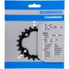Prevodnik SHIMANO M660/M627/M617 SLX/Deore 22z. 10-k. čierny 64mm