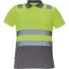 Cerva Cadiz Pánska HI-VIS polokošeľa žltá/navy 5XL Cerva Cadiz Pánska HI-VIS polokošeľa žltá/navy 5XL