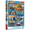 Puzzle Hot Wheels Autíčka 2x70 dílků - autor neuvedený Puzzle Hot Wheels Autíčka 2x70 dílků - autor neuvedený