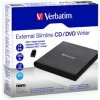 VERBATIM Slimline externá napaľovačka CD-DVD čierna /USB 2.0/ so softvérom Nero Burn amp; Archive (98938) VERBATIM Slimline externá napaľovačka CD-DVD čierna /USB 2.0/ so softvérom Nero Burn amp; Archive (98938)