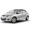 RIDER Ochranné lišty bočných dverí, Mazda 2 III, 2007-2010 RIDER Ochranné lišty bočných dverí, Mazda 2 III, 2007-2010