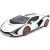 Bburago 1:18 TOP Lamborghini Sián FKP 37 White/Black Bburago 1:18 TOP Lamborghini Sián FKP 37 White/Black