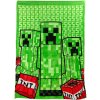 Minecraft Creeper deka s vankúšom Minecraft Creeper deka s vankúšom