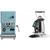 Profitec GO, blue + Rocket Espresso SPLUGA, chrome Profitec GO, blue + Rocket Espresso SPLUGA, chrome
