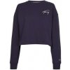 Tommy Hilfiger Tjw Crop Tommy Signature námornícka modrá