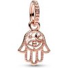 Visiaci prívesok PANDORA Pozlátený Ochranná ruka Fatimy 789144C00 Visiaci prívesok PANDORA Pozlátený Ochranná ruka Fatimy 789144C00
