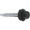 Skrutka samorezná FRS 4,8×20 mm RAL 9005 250 ks Skrutka samorezná FRS 4,8×20 mm RAL 9005 250 ks