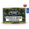 Hotovky z plechovky Sviečková na smotane s hovädzím mäsom 400 g Hotovky z plechovky Sviečková na smotane s hovädzím mäsom 400 g