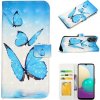 Peňaženkové 3D puzdro Oil na Oppo A38 - Three Butterflies Peňaženkové 3D puzdro Oil na Oppo A38 - Three Butterflies