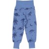 Geggamoja Rastúce bambusové nohavice Baby Blue Astronaut