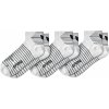 Erima 3-pack short socks biela