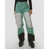 Dámske lyžiarske nohavice Peak Performance W Gravitačné Gore-Tex Nohavice čierna biela tyrkysová