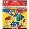 Trojhranné farbičky Colorino so strúhadlom 24 ks Trojhranné farbičky Colorino so strúhadlom 24 ks