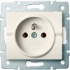 Kanlux LOGI 25150 Zásuvka samostatná 16A - 250V~,krémový Kanlux LOGI 25150 Zásuvka samostatná 16A - 250V~,krémový