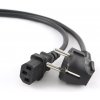GEM Gembird PC-186-VDE-3M power cord with VDE approval 3 meter Čierna GEM Gembird PC-186-VDE-3M power cord with VDE approval 3 meter Čierna