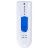 TRANSCEND Flash Disk 128GB JetFlash®790, USB 3.1 (R:90/W:40 MB/s) bílá/modrá (TS128GJF790W) TRANSCEND Flash Disk 128GB JetFlash®790, USB 3.1 (R:90/W:40 MB/s) bílá/modrá (TS128GJF790W)