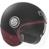 Přilba HERITAGE, NOX PREMIUM (černá matná, červená kůže, vel. L) 2025 Přilba HERITAGE, NOX PREMIUM (černá matná, červená kůže, vel. L) 2025