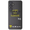 Picasee silikónový prehľadný obal pre Samsung Galaxy S24 FE S721B - Kazma - TOHLE JE ŽIVOT A NIC VÍC NEBUDE Picasee silikónový prehľadný obal pre Samsung Galaxy S24 FE S721B - Kazma - TOHLE JE ŽIVOT A NIC VÍC NEBUDE