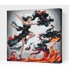 Vymalujsisam.sk Maľovanie podľa čísiel - Magický tanec Veľkosť: 50x50cm, Rám: Na kartónovej doske Vymalujsisam.sk Maľovanie podľa čísiel - Magický tanec Veľkosť: 50x50cm, Rám: Na kartónovej doske
