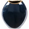 EUROFIRANY KERAMICKÁ VÁZA AMORA 14X7X16 CM TMAVOMODRÁ EUROFIRANY KERAMICKÁ VÁZA AMORA 14X7X16 CM TMAVOMODRÁ