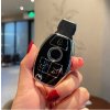 LUXURY kryt na kľúč pre vozidlá MERCEDES BENZ čierny lesk/chróm LUXURY kryt na kľúč pre vozidlá MERCEDES BENZ čierny lesk/chróm