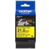 zmršťovacia bužírka BROTHER HSe651E čierne písmo, žltá bužírka TUBE (21mm) zmršťovacia bužírka BROTHER HSe651E čierne písmo, žltá bužírka TUBE (21mm)