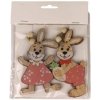 Zajac na zavesenie, 4 ks D4041-05