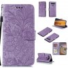 Peňaženkové kožené puzdro na LG K61 - Fialová Peňaženkové kožené puzdro na LG K61 - Fialová