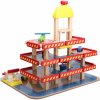 Eco Toys Drevené parkovacie garáže s výťahom Eco Toys Drevené parkovacie garáže s výťahom