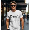 Bullshirt.sk Pánske tričko - Einstein Coffee Biela M Bullshirt.sk Pánske tričko - Einstein Coffee Biela M