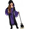 Fialová čarodejnice s kapucňou - výška 116 cm Fialová čarodejnice s kapucňou - výška 116 cm