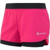 Sensor trail dámske bežecké kraťasy 19100009 ružová čierna