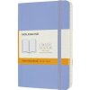 Moleskine Zápisník - mäkké dosky A6, linajkový, nebesky modrý Moleskine Zápisník - mäkké dosky A6, linajkový, nebesky modrý