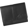 Mercucio Mini dámska kožená peňaženka L2511858 čierna