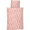 Detská posteľná bielizeň AJ Vintage ABC Kids ružová Detská posteľná bielizeň AJ Vintage ABC Kids ružová