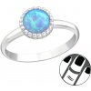 Olivie Strieborný prstienok MODRÝ OPÁL 7655 Ag 925; ≤1 g. Olivie Strieborný prstienok MODRÝ OPÁL 7655 Ag 925; ≤1 g.