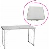 Tempo Kondela Skladací kempingový stôl, 120 cm, hliník/MDF, KEPI TYP 1 Tempo Kondela Skladací kempingový stôl, 120 cm, hliník/MDF, KEPI TYP 1