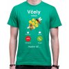Fajntričko Včelárske tričko - Včely volajú, musím ísť... Phone, Farba zelená, Strih/ Variant Pánsky/UNISEX Fajntričko Včelárske tričko - Včely volajú, musím ísť... Phone, Farba zelená, Strih/ Variant Pánsky/UNISEX