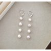 For Silver Visiace náušnice so sladkovodnými perlami - Striebro 925 For Silver Visiace náušnice so sladkovodnými perlami - Striebro 925