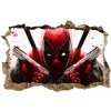 Samolepka na stenu Deadpool Marvel 50x70 cm Samolepka na stenu Deadpool Marvel 50x70 cm