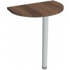 kancelársky zakončovací stôl oblouk 60 cm - GP 60 orech kancelársky zakončovací stôl oblouk 60 cm - GP 60 orech
