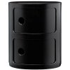 Kartell Stolík s úložným priestorom Componibili 4966, 2 úložné diely, viac farieb Farba: černá Kartell Stolík s úložným priestorom Componibili 4966, 2 úložné diely, viac farieb Farba: černá