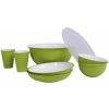 Set riadu OMADA SANALIVING PIC-NIC SET 8 PCS Zelená,Biela Set riadu OMADA SANALIVING PIC-NIC SET 8 PCS Zelená,Biela