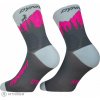 Dynafit TRAVERSE MID SK ponožky, cinder/pink glo EU 35-38 Dynafit TRAVERSE MID SK ponožky, cinder/pink glo EU 35-38