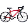 Detský cestný bicykel Junior Bicycles Karbónový pretekársky 20 červená 20″ Detský cestný bicykel Junior Bicycles Karbónový pretekársky 20 červená 20″