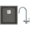 Súprava kuchynská batéria Franke Eos 120.0179.979, granitový drez Franke Maris 125.0698.001 Súprava kuchynská batéria Franke Eos 120.0179.979, granitový drez Franke Maris 125.0698.001
